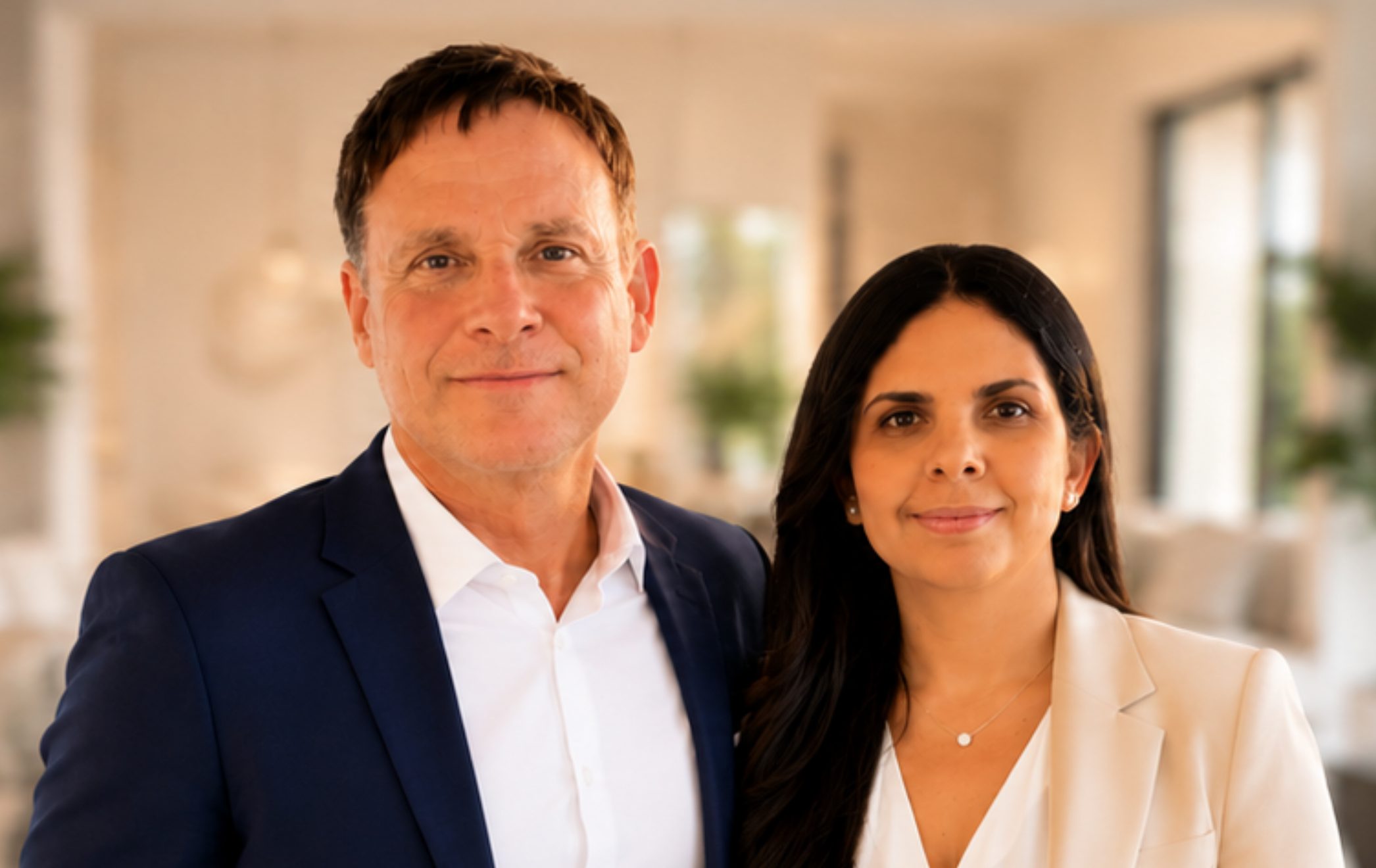 Matt and Marina Wolfe, real estate agents in Waxhaw, NC