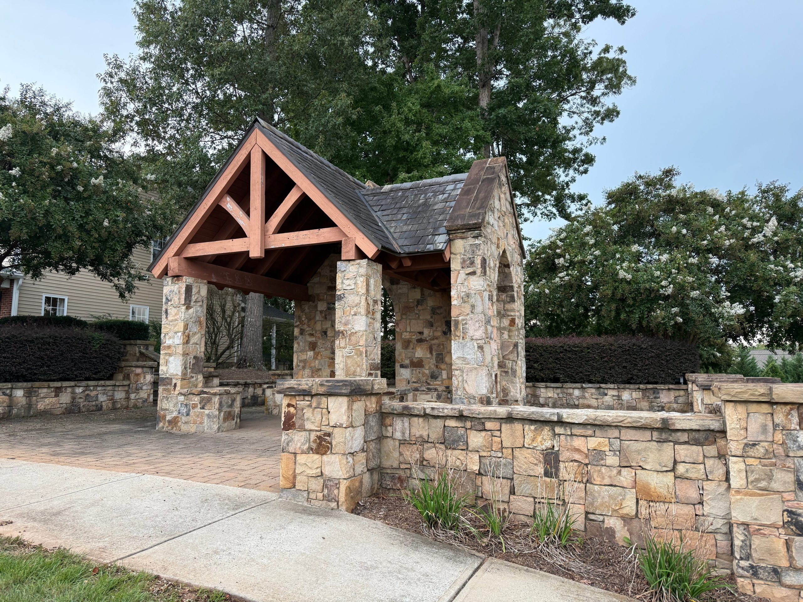 Near Prescot neighborhood entrance in Waxhaw, NC